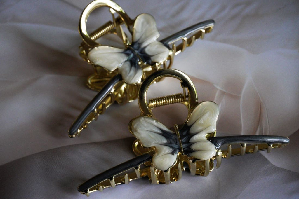 Elegant butterfly Hair Claw Clips