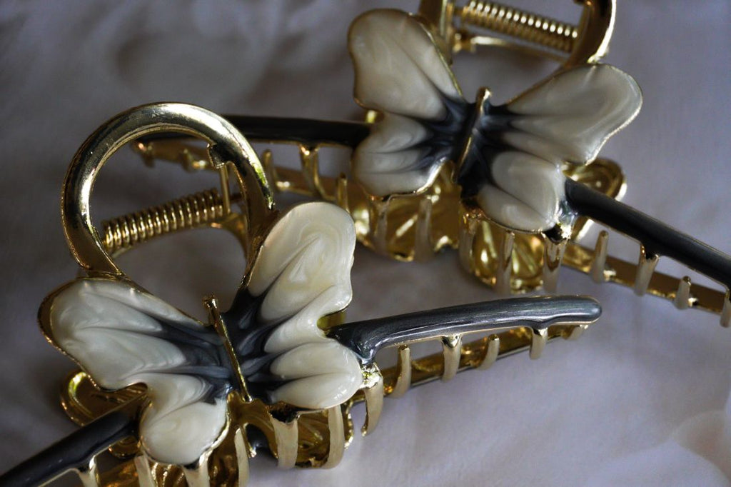 Elegant butterfly Hair Claw Clips