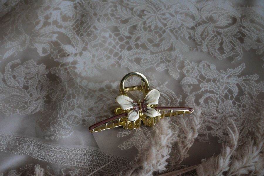 Elegant metal butterfly Hair Claw Clips