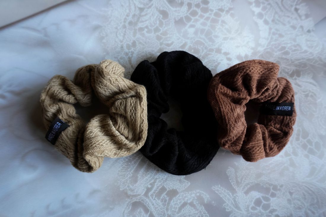 The Korean aesthetic Scrunchie combo