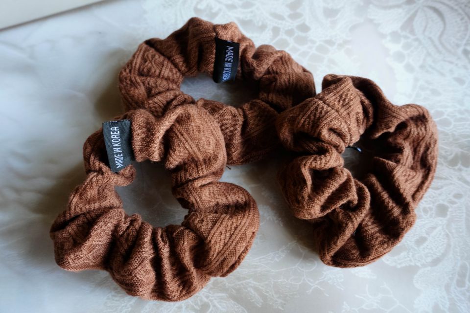 The Korean aesthetic Scrunchie combo