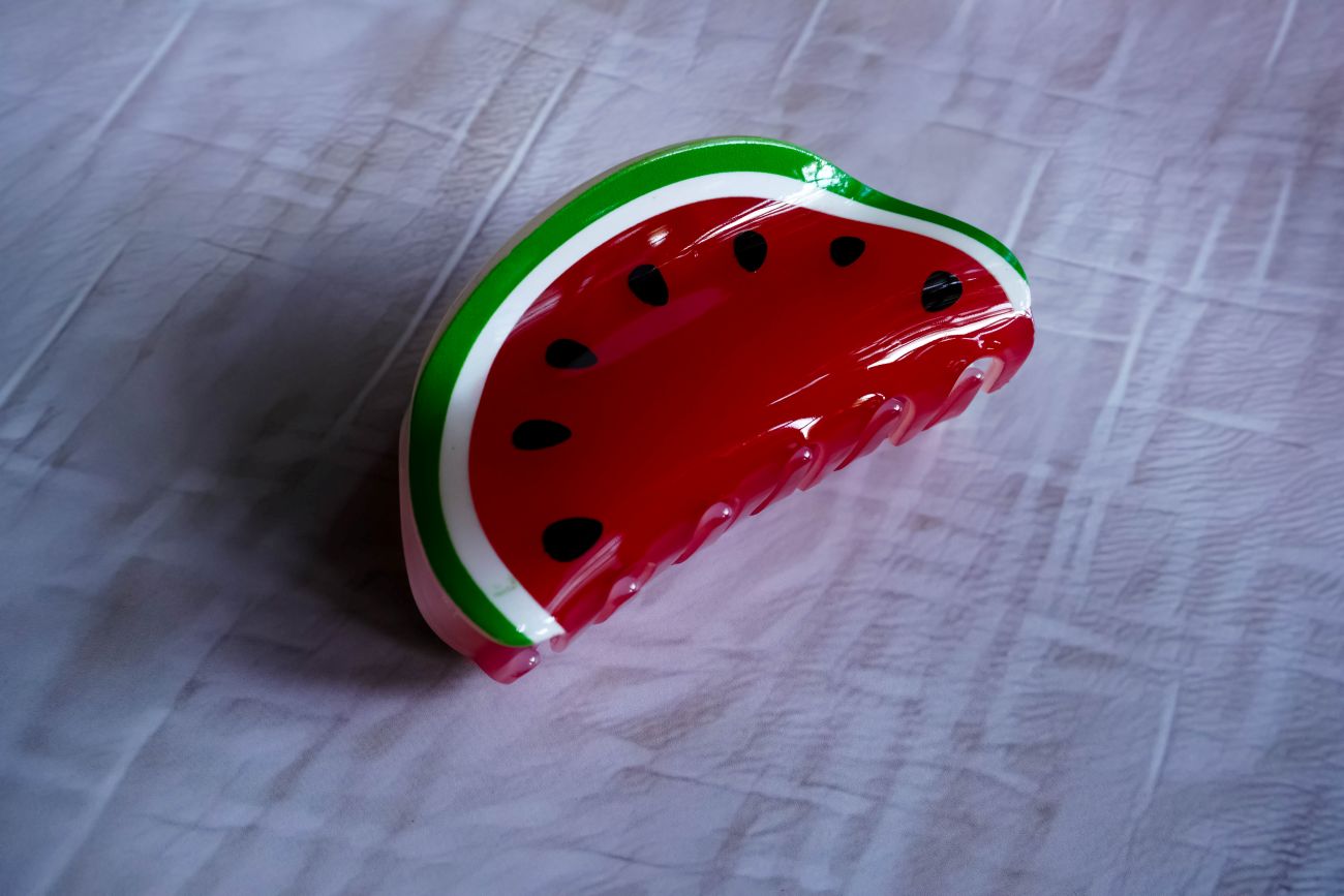 Watermelon Claw clip