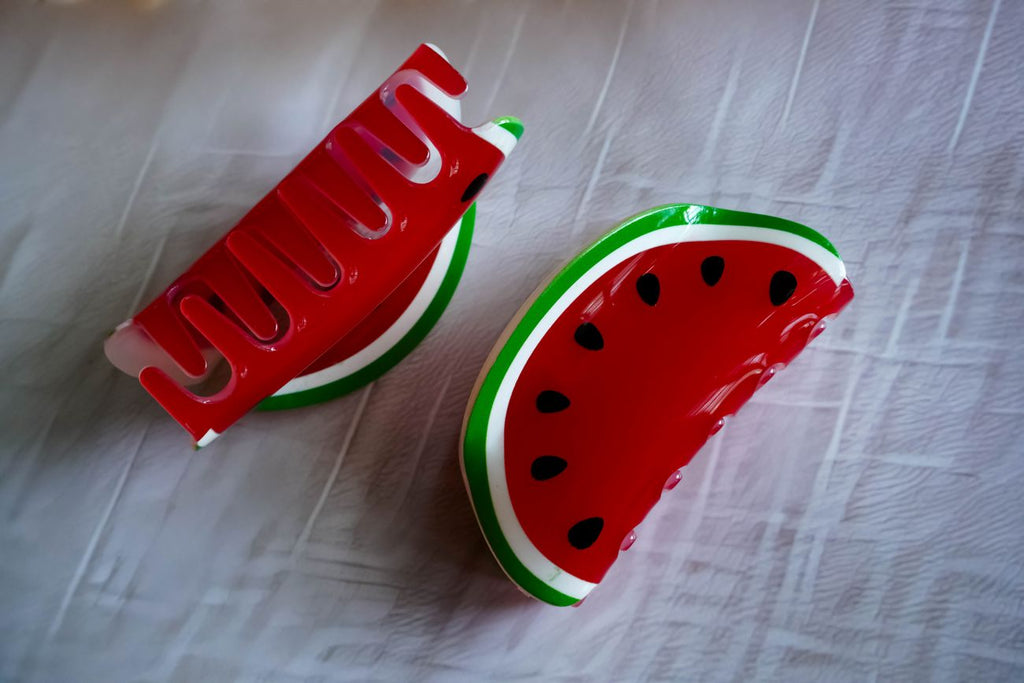 Watermelon Claw clip