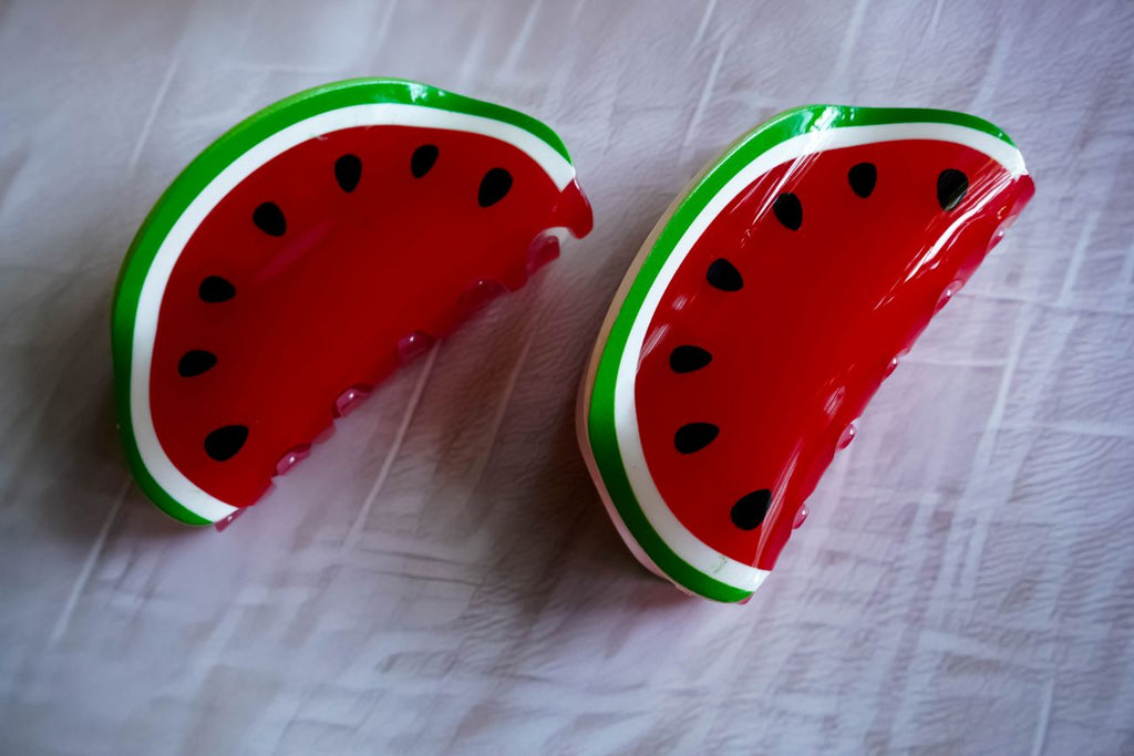 Watermelon Claw clip
