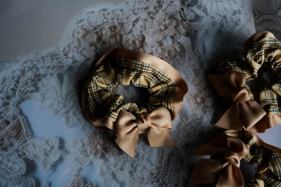 The copper scrunchie