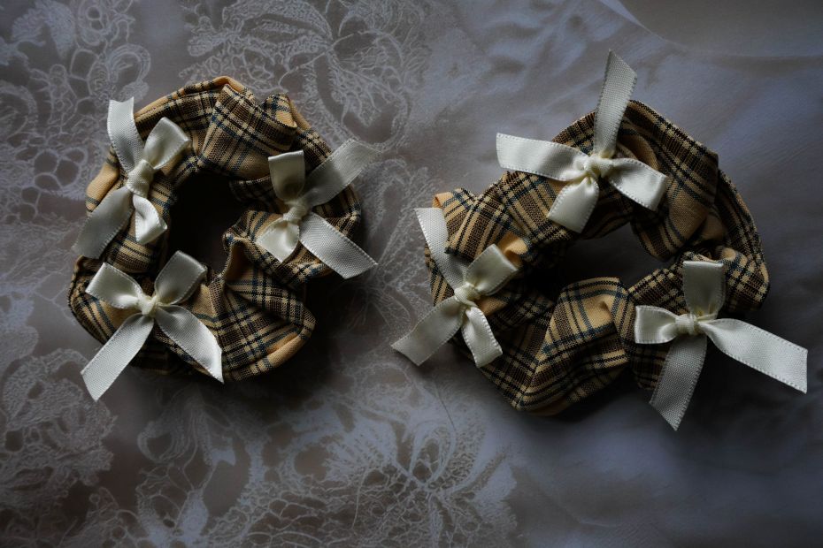 morning sunshine scrunchies