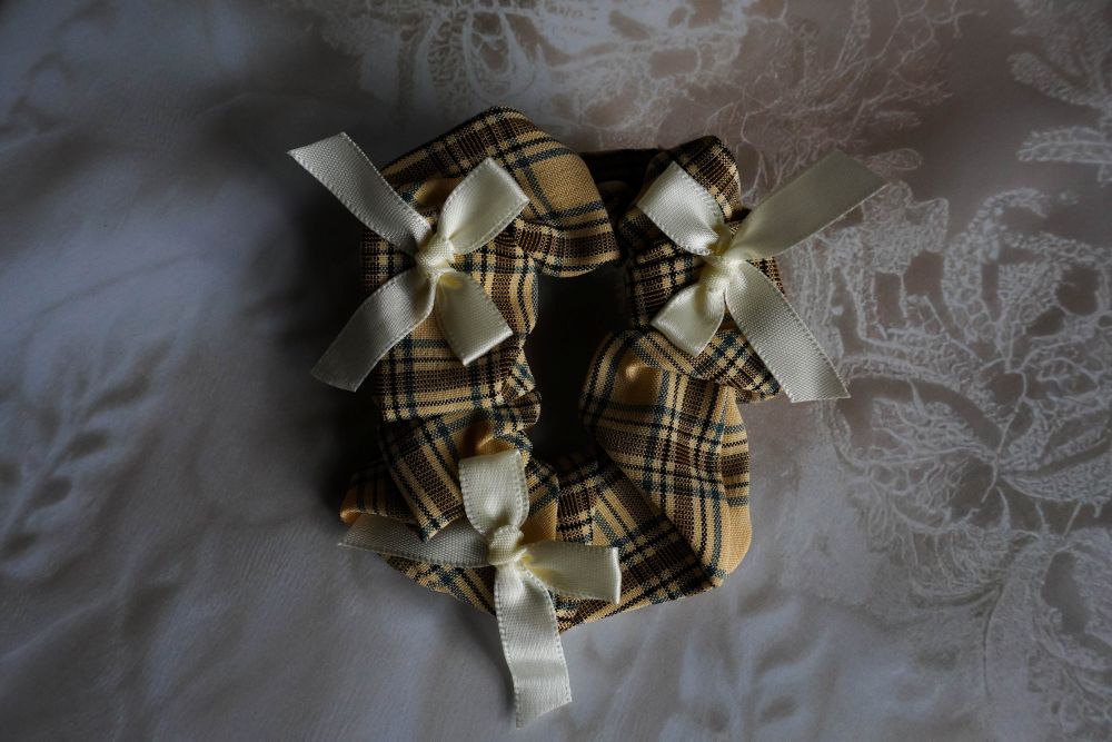 morning sunshine scrunchies